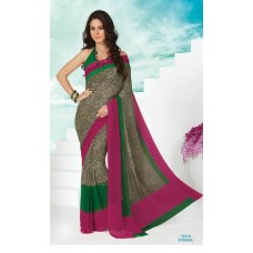 Printed Georgette Designer Saree